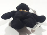 1999 Ty Teenie Beanie Babies The End Black Teddy Bear 5" Tall Plush Stuffed Animal Toy New with Tags