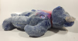 2001 Ty Beanie Buddy Periwinkle Blue Teddy Bear 13" Tall Plush Stuffed Animal Toy New with Tags