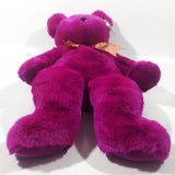 1999 2000 Ty Beanie Buddy Millennium Pink Teddy Bear 13" Tall Plush Stuffed Animal Toy New with Tags