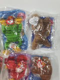 Set of 12 1998 McDonald's Ty Beanie Babies Stuffed Plush Toy New in Package