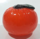 Vintage Art Glass Fruit Orange 3" Tall Ornament