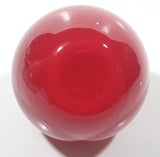 Vintage Art Glass Fruit Red Apple 3 1/2" Tall Ornament