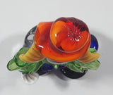 Vintage Murano Clown 7 1/2" Tall Art Glass Ornament