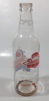 Stewart's Fountain Classics Cherry Cola 8" Tall 355mL Embossed Clear Glass Soda Pop Bottle