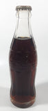 Vintage Coca-Cola 7 3/4" Tall 6oz Embossed Clear Glass Soda Pop Bottle Full Unopened