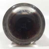 Vintage Coca-Cola 7 3/4" Tall 6oz Embossed Clear Glass Soda Pop Bottle Full Unopened