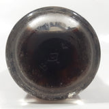 Vintage Coca-Cola 7 3/4" Tall 6oz Embossed Clear Glass Soda Pop Bottle Full Unopened