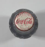 Vintage Coca-Cola 7 3/4" Tall 6oz Embossed Clear Glass Soda Pop Bottle Full Unopened