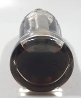Vintage Coca-Cola 7 3/4" Tall 6oz Embossed Clear Glass Soda Pop Bottle Full Unopened