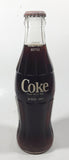 Vintage Coca-Cola 7 3/4" Tall 200mL Clear Glass Soda Pop Bottle Full Unopened