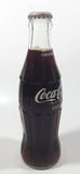 Vintage Coca-Cola 7 3/4" Tall 200mL Clear Glass Soda Pop Bottle Full Unopened