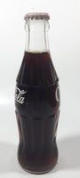 Vintage Coca-Cola 7 3/4" Tall 200mL Clear Glass Soda Pop Bottle Full Unopened