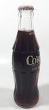 Vintage Coca-Cola 7 3/4" Tall 200mL Clear Glass Soda Pop Bottle Full Unopened