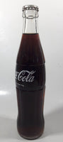 Vintage Coca-Cola Coke 9 1/2" Tall 10oz Glass Soda Pop Bottle Full Unopened
