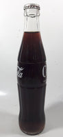 Vintage Coca-Cola Coke 9 1/2" Tall 10oz Glass Soda Pop Bottle Full Unopened