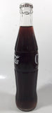 Vintage Coca-Cola Coke 9 1/2" Tall 10oz Glass Soda Pop Bottle Full Unopened