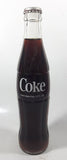 Vintage Coca-Cola Coke 9 1/2" Tall 10oz Glass Soda Pop Bottle Full Unopened