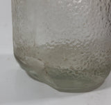 Vintage Coca-Cola Coke 45 Cent 9 1/2" Tall 355ml Paper Label Thumbprint Blurred Glass Soda Pop Bottle