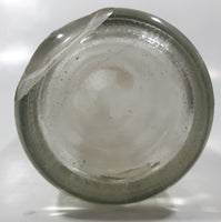 Vintage Coca-Cola Coke 45 Cent 9 1/2" Tall 355ml Paper Label Thumbprint Blurred Glass Soda Pop Bottle
