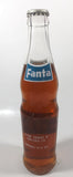 Vintage Fanta Orange 9 3/4" Tall 10 Fl Ozs Glass Soda Pop Bottle Full Unopened
