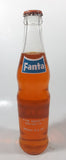 Vintage Fanta Orange 9 3/4" Tall 10 Fl Ozs Glass Soda Pop Bottle Full Unopened