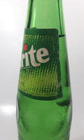 Vintage Sprite 9 3/4" Tall 300ml Paper Label Thumbprint Blurred Green Glass Soda Pop Bottle Full Unopened