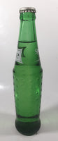 Vintage Sprite 9 3/4" Tall 10 Fl Oz Hobnail Green Glass Soda Pop Bottle Full Unopened