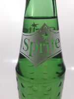 Vintage Sprite 9 3/4" Tall 10 Fl Oz Hobnail Green Glass Soda Pop Bottle Full Unopened