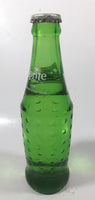 Vintage Sprite 7 3/4" Tall 7 Fl Oz Hobnail Green Glass Soda Pop Bottle Full Unopened