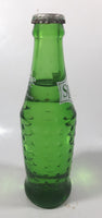 Vintage Sprite 7 3/4" Tall 7 Fl Oz Hobnail Green Glass Soda Pop Bottle Full Unopened