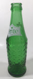 Vintage Sprite 7 3/4" Tall 7 Fl Oz Hobnail Green Glass Soda Pop Bottle
