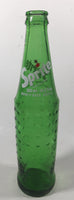 Vintage Sprite 9 3/4" Tall 300mL 10.6 Fl Oz Hobnail Green Glass Soda Pop Bottle