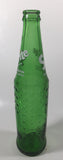 Vintage Sprite 9 3/4" Tall 300mL 10.6 Fl Oz Hobnail Green Glass Soda Pop Bottle