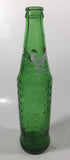 Vintage Sprite 9 3/4" Tall 300mL 10.6 Fl Oz Hobnail Green Glass Soda Pop Bottle