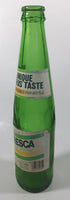 Vintage Fresca Unique Citrus Taste 9 3/4" Tall 300mL Paper Label Green Glass Soda Pop Bottle