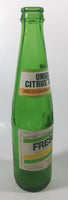 Vintage Fresca Unique Citrus Taste 9 3/4" Tall 300mL Paper Label Green Glass Soda Pop Bottle