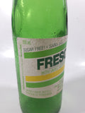 Vintage Fresca Unique Citrus Taste 9 3/4" Tall 300mL Paper Label Green Glass Soda Pop Bottle