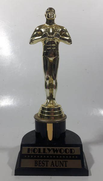 Hollywood Best Aunt Gold Oscar 8 1/4" Tall Plastic Trophy Award Statue