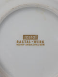 Vintage Rastal Werk Warsteiner Pilsener 1753 Cramer 5 3/4" White Porcelain Ash Tray