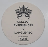 Dead Frog Brewery Langley BC 4" Paper Beverage Drink Coaster