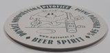 1993 to 2013 Novomestsky Pivovar s.r.o. Novomestsky Lezak Nefiltrovane Pivo S Kvasnicemi Beer Spirit 4 1/8" Paper Beverage Drink Coaster