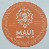 Maui Brewing Co Welcome To The Ohana 3 1/2" Paper Beverage Drink Coaster