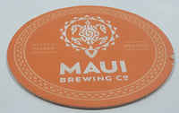 Maui Brewing Co Welcome To The Ohana 3 1/2" Paper Beverage Drink Coaster