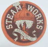 Steamworks Brewing Co White Angel IPA 3 1/2" Paper Beverage Drink Coaster