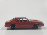 Vintage Yatming No. 1067 Ford Mustang Turbo Cob Red Die Cast Toy Car Vehicle with Opening Doors Missing Tires