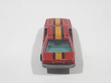 Vintage Yatming No. 1067 Ford Mustang Turbo Cob Red Die Cast Toy Car Vehicle with Opening Doors Missing Tires