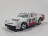 RealToy 1986 Porsche 959 Koenig Charles Sunny #63 White Die Cast Toy Race Car Vehicle