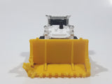 2014 Matchbox Ground Breaker White Die Cast Toy Bulldozer Construction Vehicle