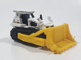 2014 Matchbox Ground Breaker White Die Cast Toy Bulldozer Construction Vehicle