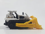 2014 Matchbox Ground Breaker White Die Cast Toy Bulldozer Construction Vehicle